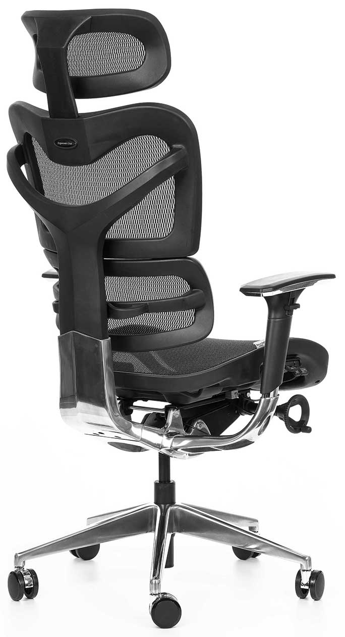 kancelárská stolička ARIES JNS-701, čierna W-11