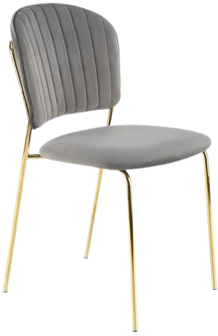 Jedálenská stolička K499 šedá