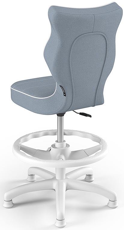 Detská stolička Petit White 4 HC + F s oporným kruhom