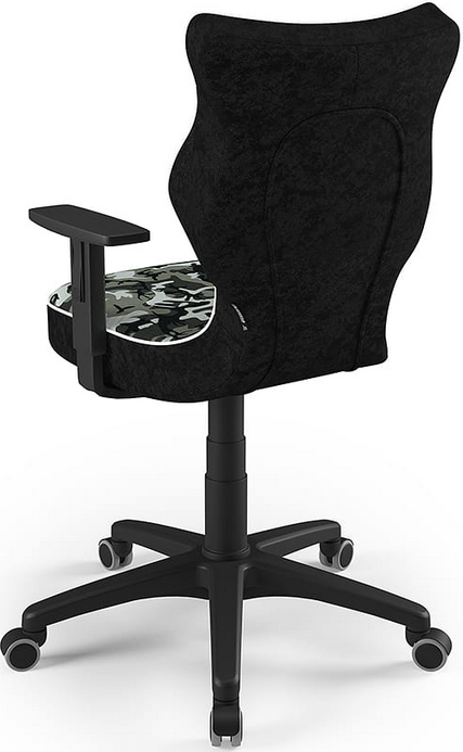 Detská stolička DUO BLACK 5, maskáč Storia33