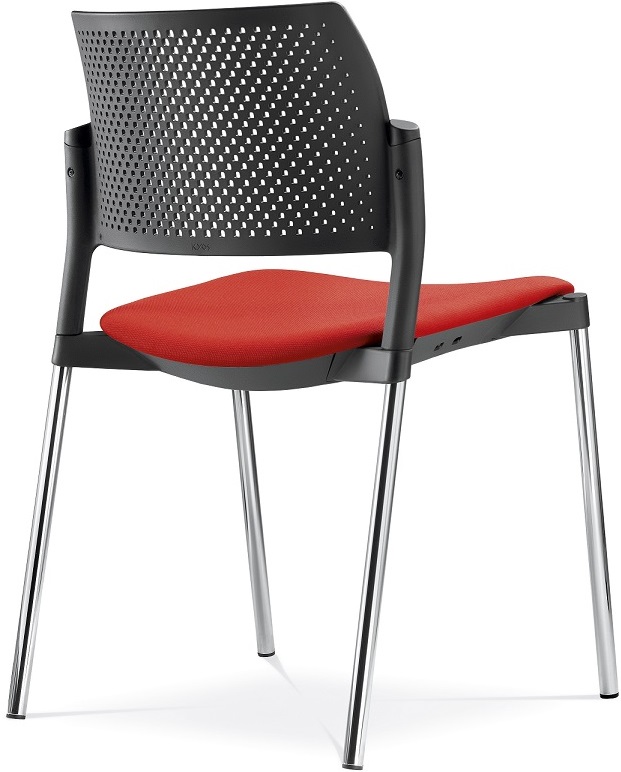 konferenčná stolička DREAM+ 100BL-N4, kostra chrom