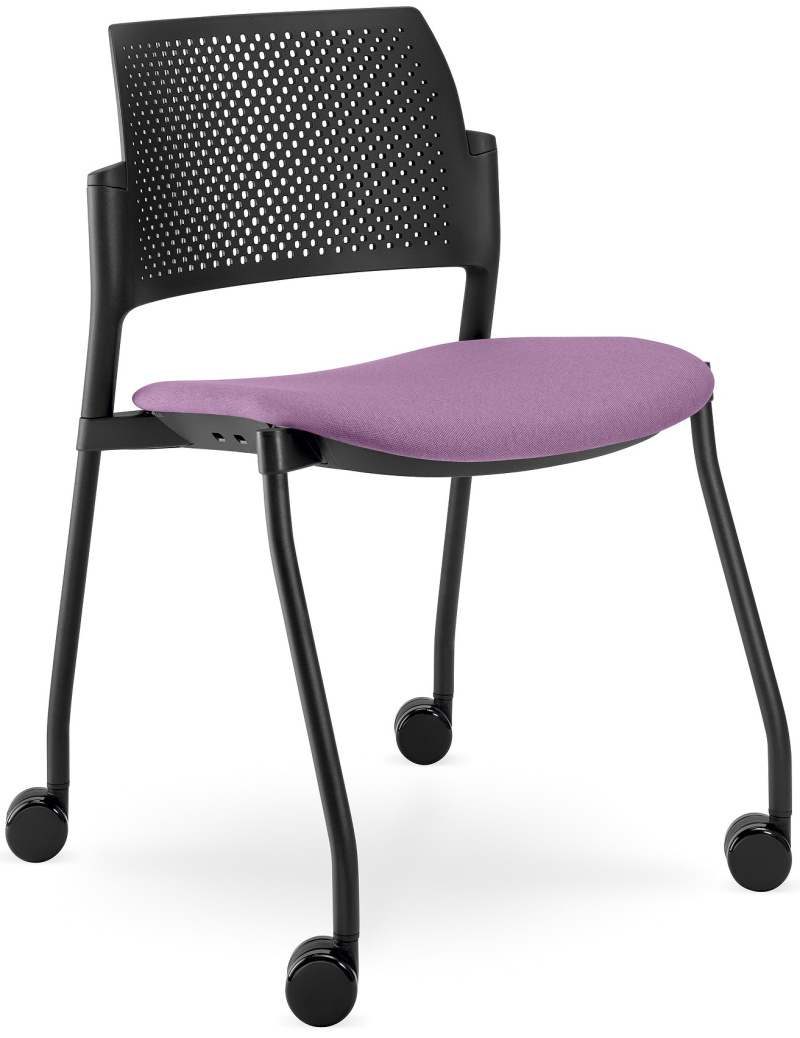 konferenčná stolička DREAM+ 100-BL-N1, kostra čierna