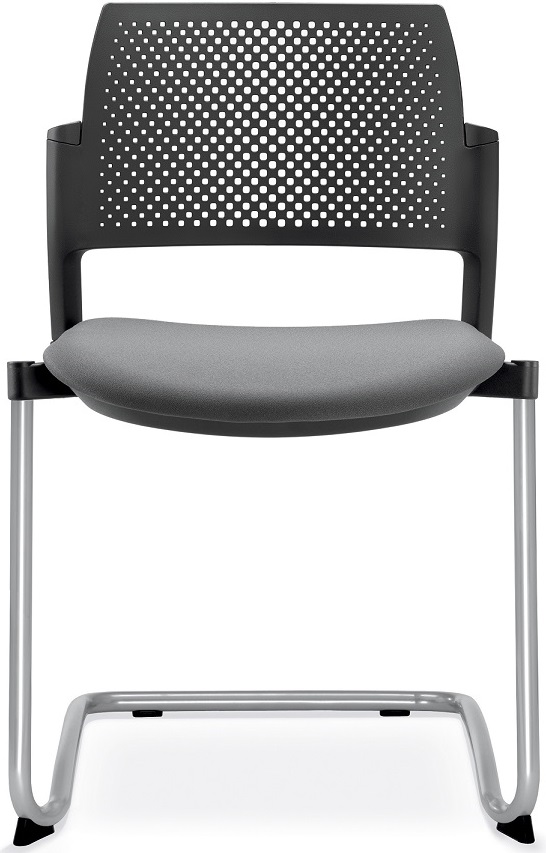 konferenčná stolička DREAM+ 101BL-Z-N2, kostra šedá