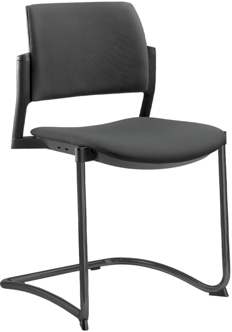 konferenčná stolička DREAM+ 104BL-Z-N1, kostra čierna