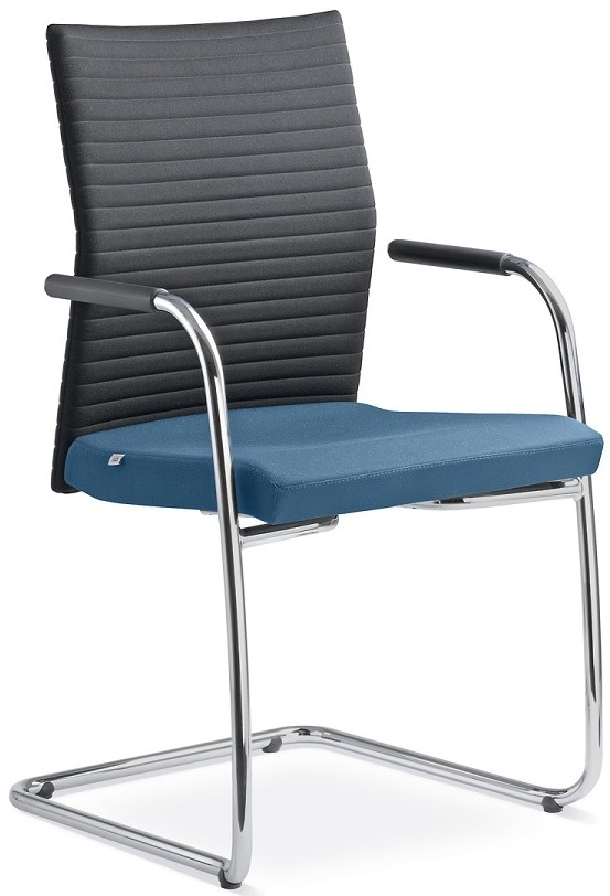 Konferenčná stolička ELEMENT 440-Z-N4, kostra chrom