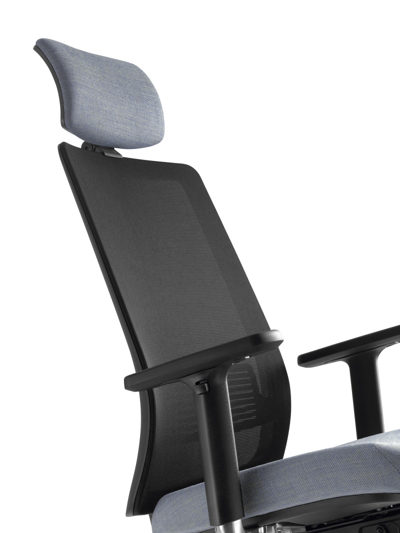 Kancelárska stolička Lyra AIR 215-BL-SYS