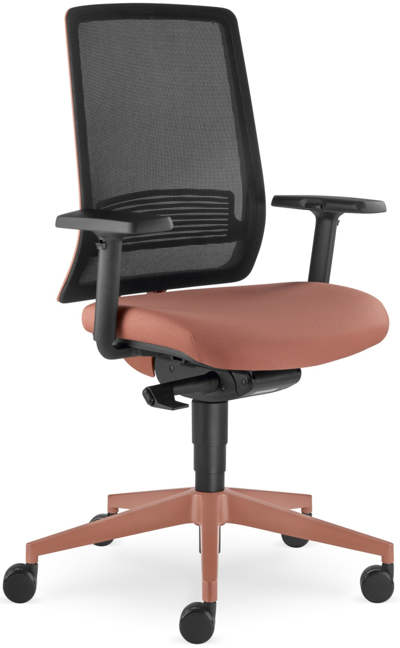 Kancelárska stolička Lyra AIR 215-BRICK-AT