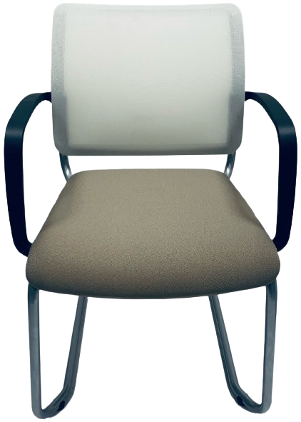 konferenčná stolička NET NT 685 biela/ béžová, vzorkový kus