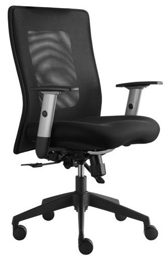 kancelárská stolička ALFA 750 čierná