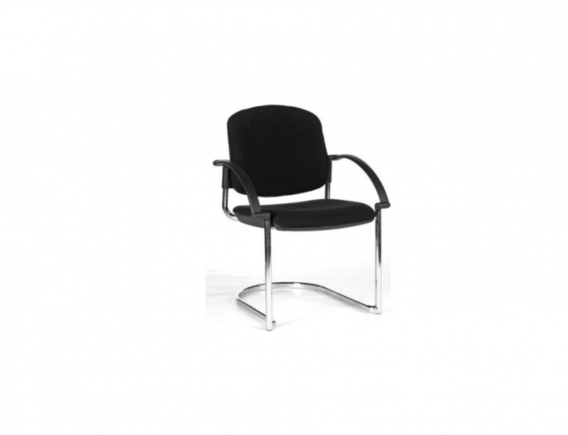 stolička OPEN CHAIR 40 - kostra čierna s područkami