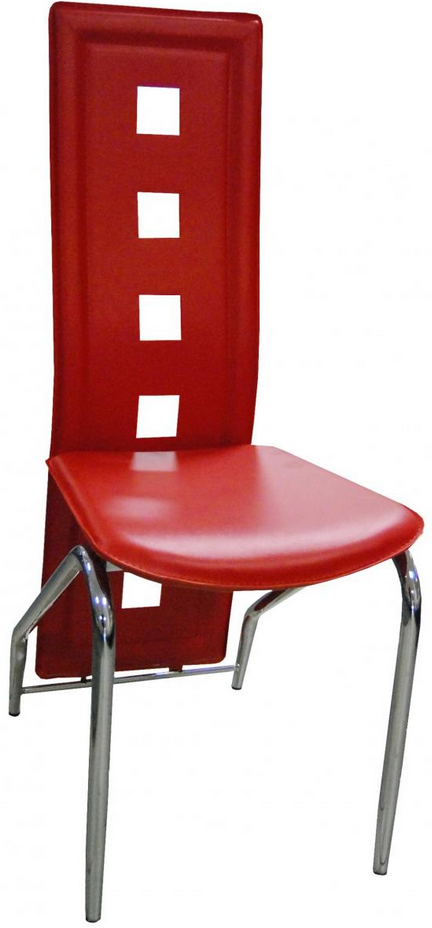 FALCO Jedálenská stolička F-131 červená