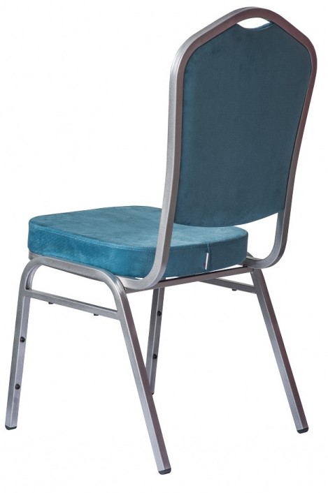 banketová stolička Standard Line  ST830 modro - strieborná