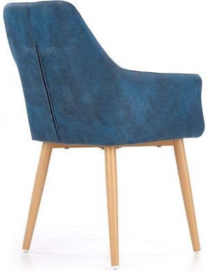 Jedálenská stolička K287 tmavo modrá halmar