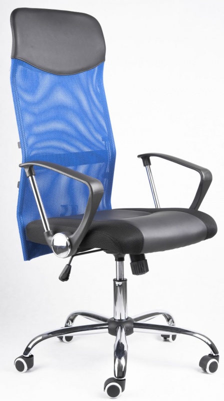 kancelárska stolička IDAHO modrá sieťovina