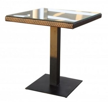 Dizajnový stôl BARCELONA - čierny
