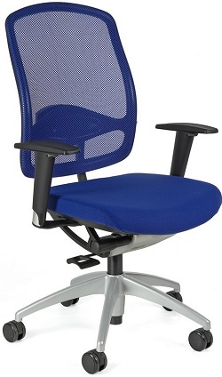 židle Med Art 10 Topstar modrá