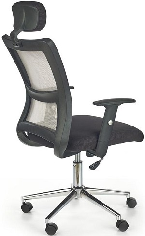 kancelárska stolička NEON HALMAR černá