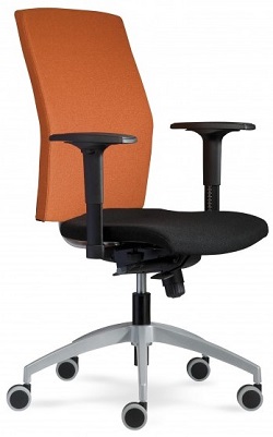 Kancelářská židle Prime 2298 Mayer oranžová