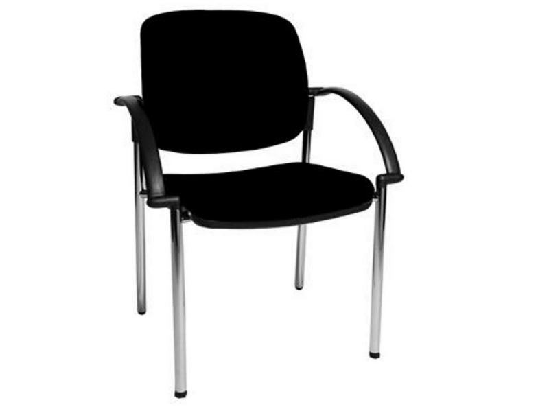 stolička OPEN CHAIR 20 - kostra chrom, s područkama