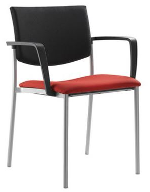 Konferenčná stolička SEANCE 090-N1 BR-N1, kostra čierna