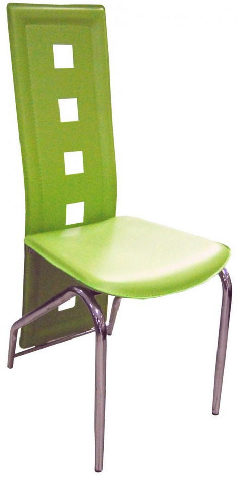 Jedálenská stolička F-131 zelená