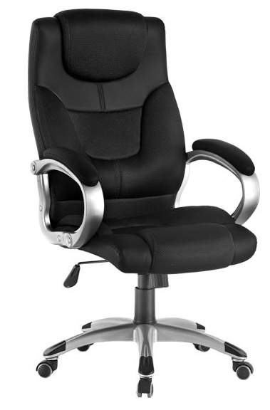 Kancelárska stolička  ZK72 MORIS čierna ZK72