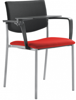 TP - sklopný stolík pravý, čierny (SEANCE ART)