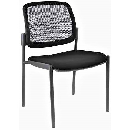 stolička OPEN CHAIR 10 - kostra čierna, bez podrúčok