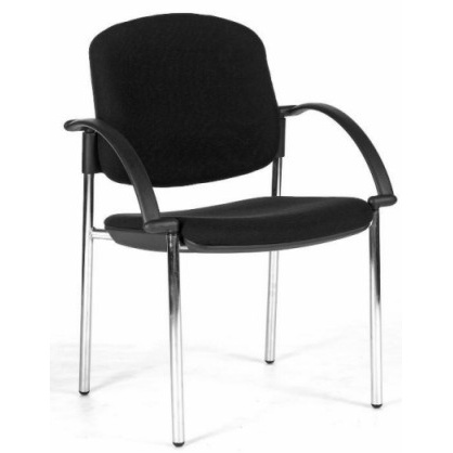 stolička OPEN CHAIR 20 - kostra čierna, s područkama