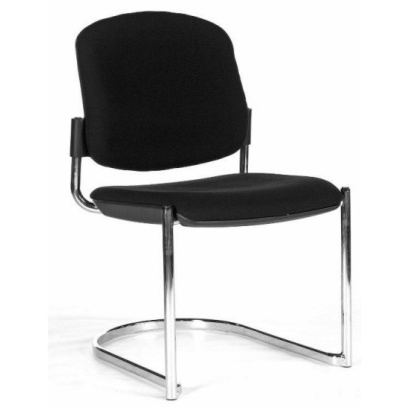 stolička OPEN CHAIR 40 - kostra čierna, bez podrúčok