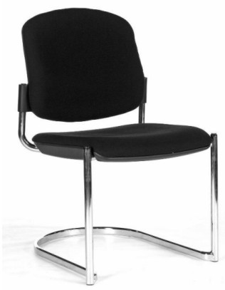 stolička OPEN CHAIR 40 - kostra čierna, bez podrúčok gallery main image