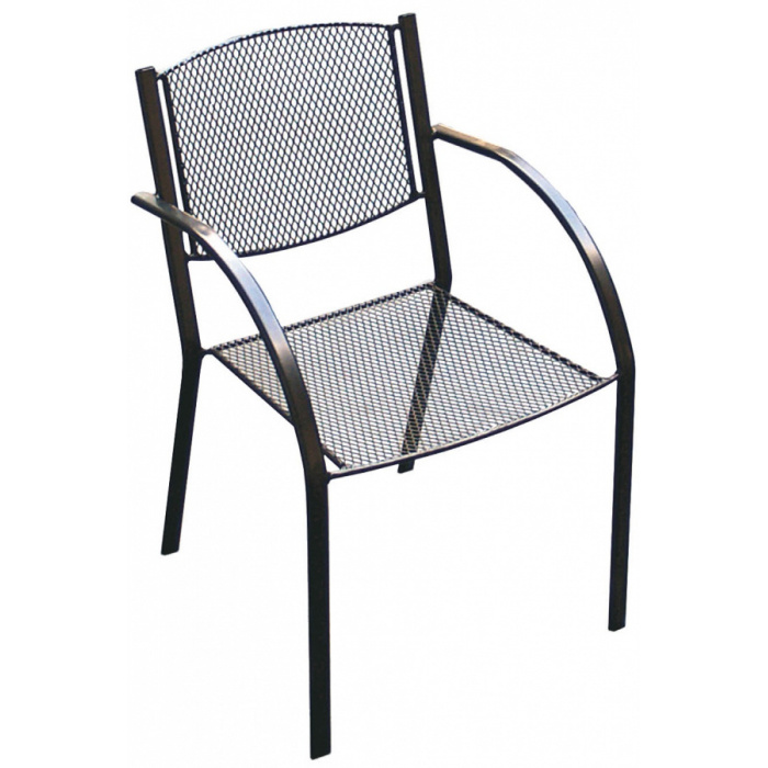 zahradná kovová stolička MILANO U009