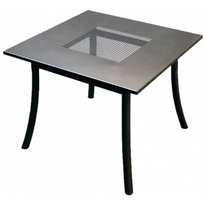 Kovový záhradný stôl PL 90x90cm - U511