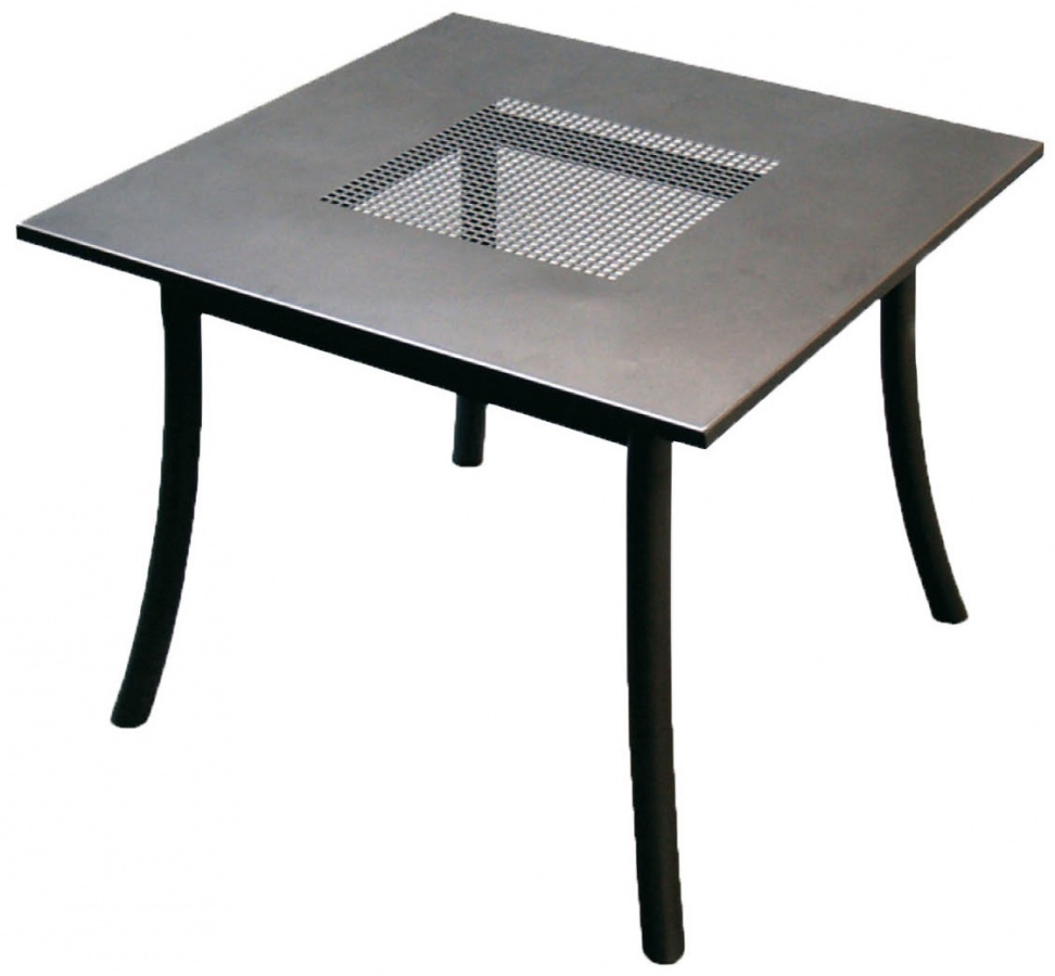 Kovový záhradný stôl PL 90x90cm - U511 gallery main image