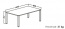 ALFA 200 stôl kancelárský 202 140x80 cm