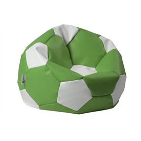 sedací vak EUROBALL velký, SK11-SK2 zelenobílý