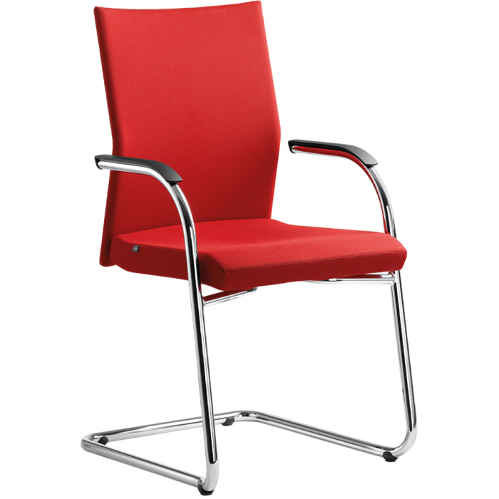 Konferenčná stolička WEB OMEGA 410-Z-N4, kostra chrom