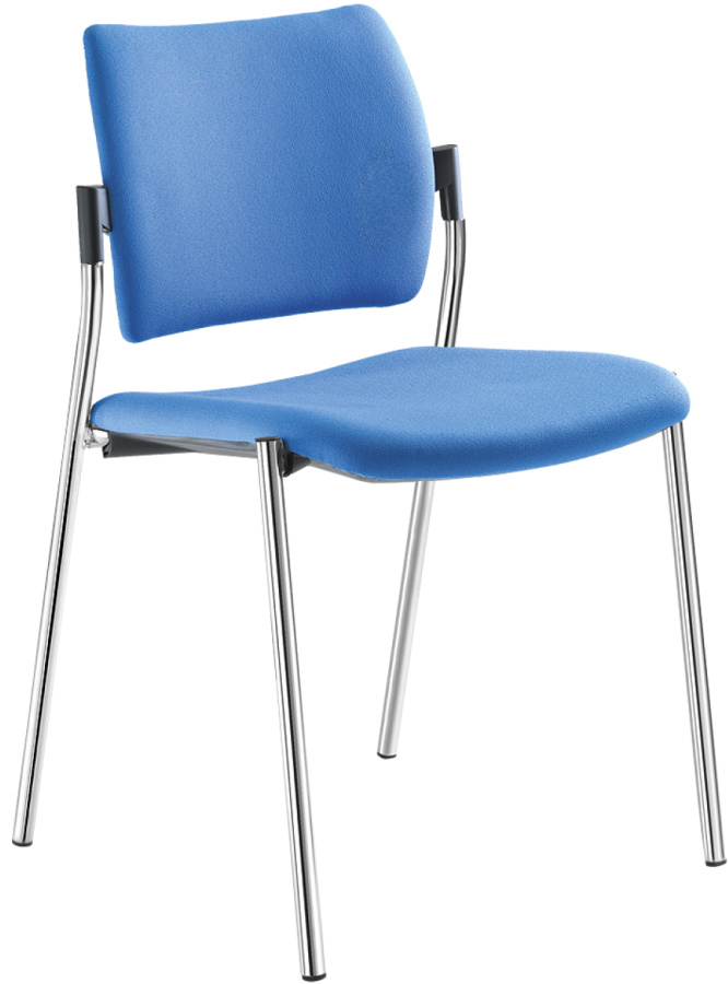 konferenčná stolička DREAM 110-N4 plast, kostra chrom gallery main image