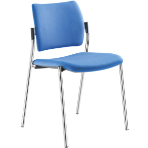konferenčná stolička DREAM 110-N4 plast, kostra chrom