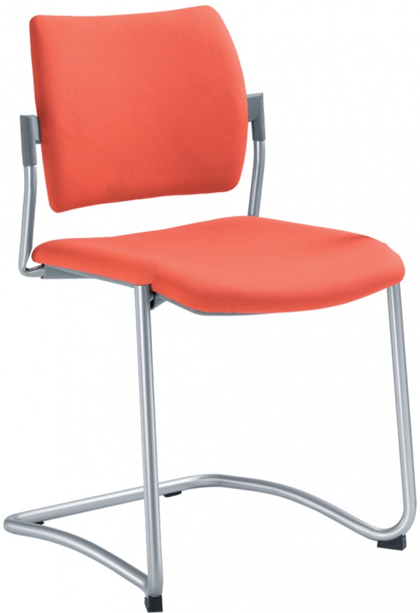 konferenčná stolička DREAM 131-Z-N2, kostra šedá gallery main image