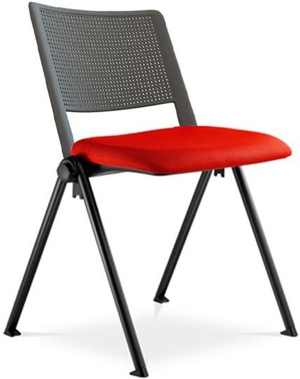 konferenčná stolička GO! 115-N1, kostra čierna gallery main image