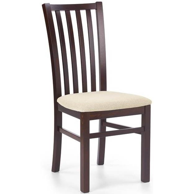 Jedálenská stolička GERARD 7 tm. orech/beige
