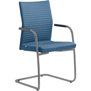 Konferenčná stolička ELEMENT 440-Z-N2, kostra šedá