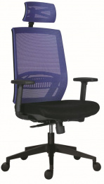 kancelárska stolička ABOVE modrá