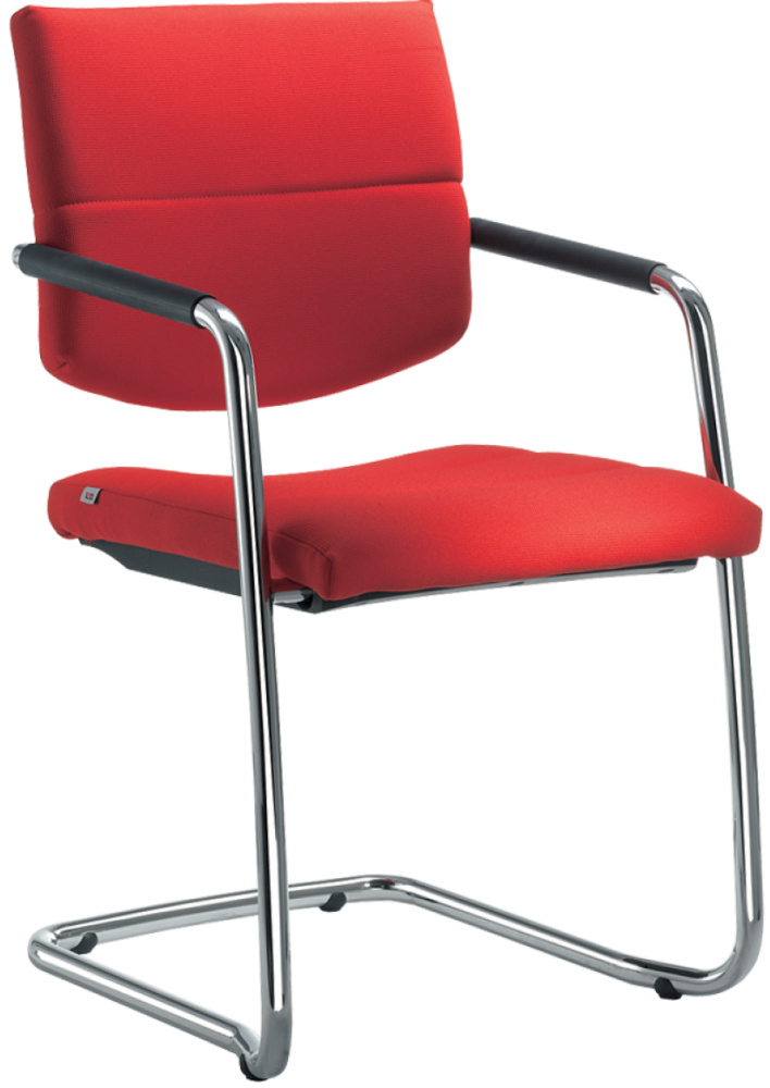 konferenčná stolička LASER 683-Z-N4, kostra chróm gallery main image