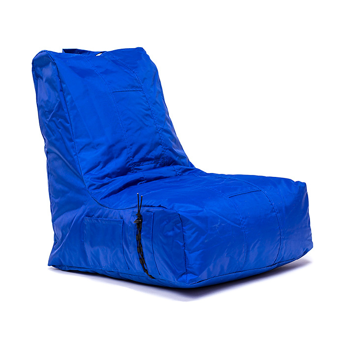 Detský sedací vak Omni Bag modrý