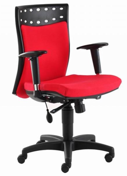 KAPA kancelárska stolička OMEGA HP BLACK