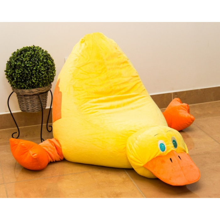 Detský sedací vak Omni Bag Yellow Duck