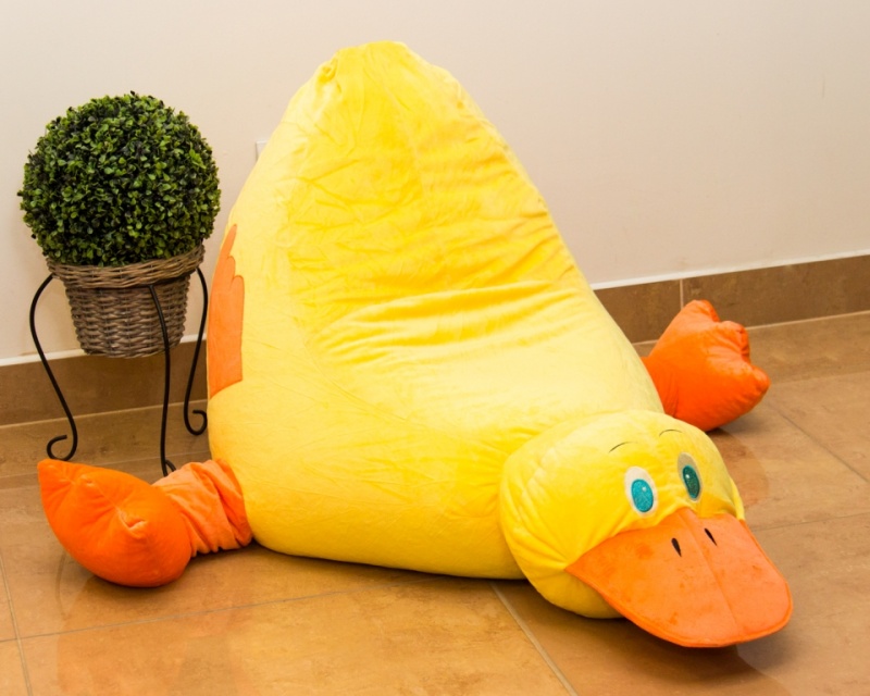 Detský sedací vak Omni Bag Yellow Duck gallery main image