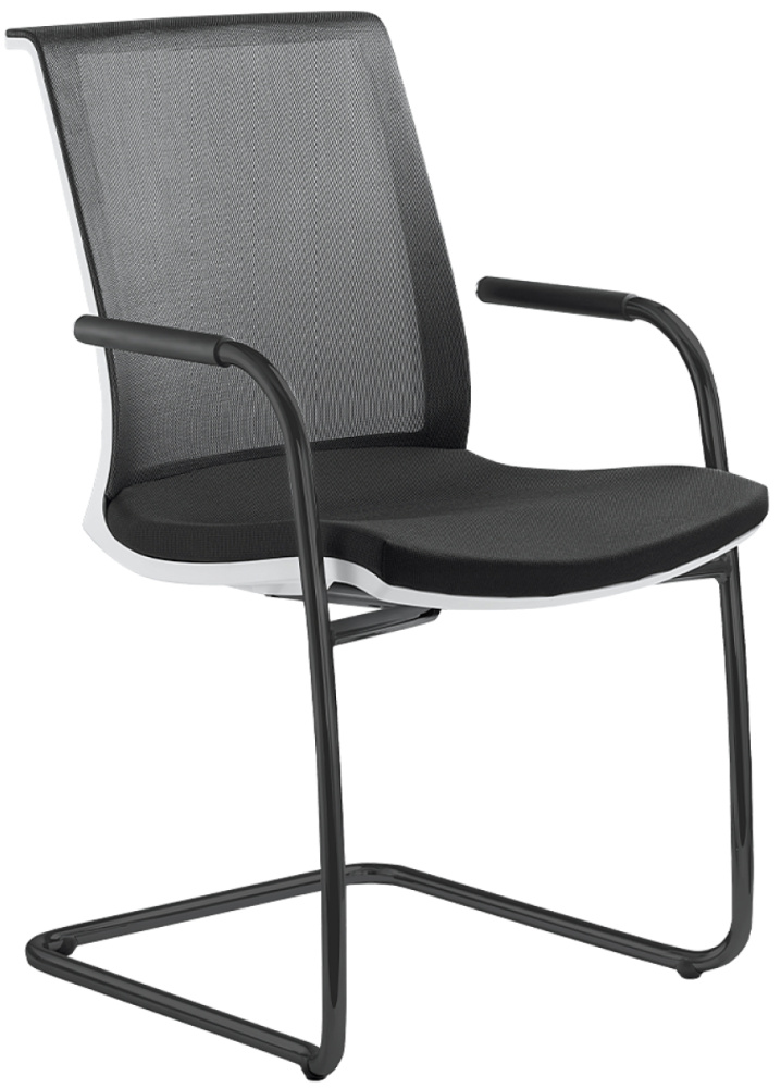 Konferenčná stolička LYRA NET 213-Z-N1, kostra čierna gallery main image